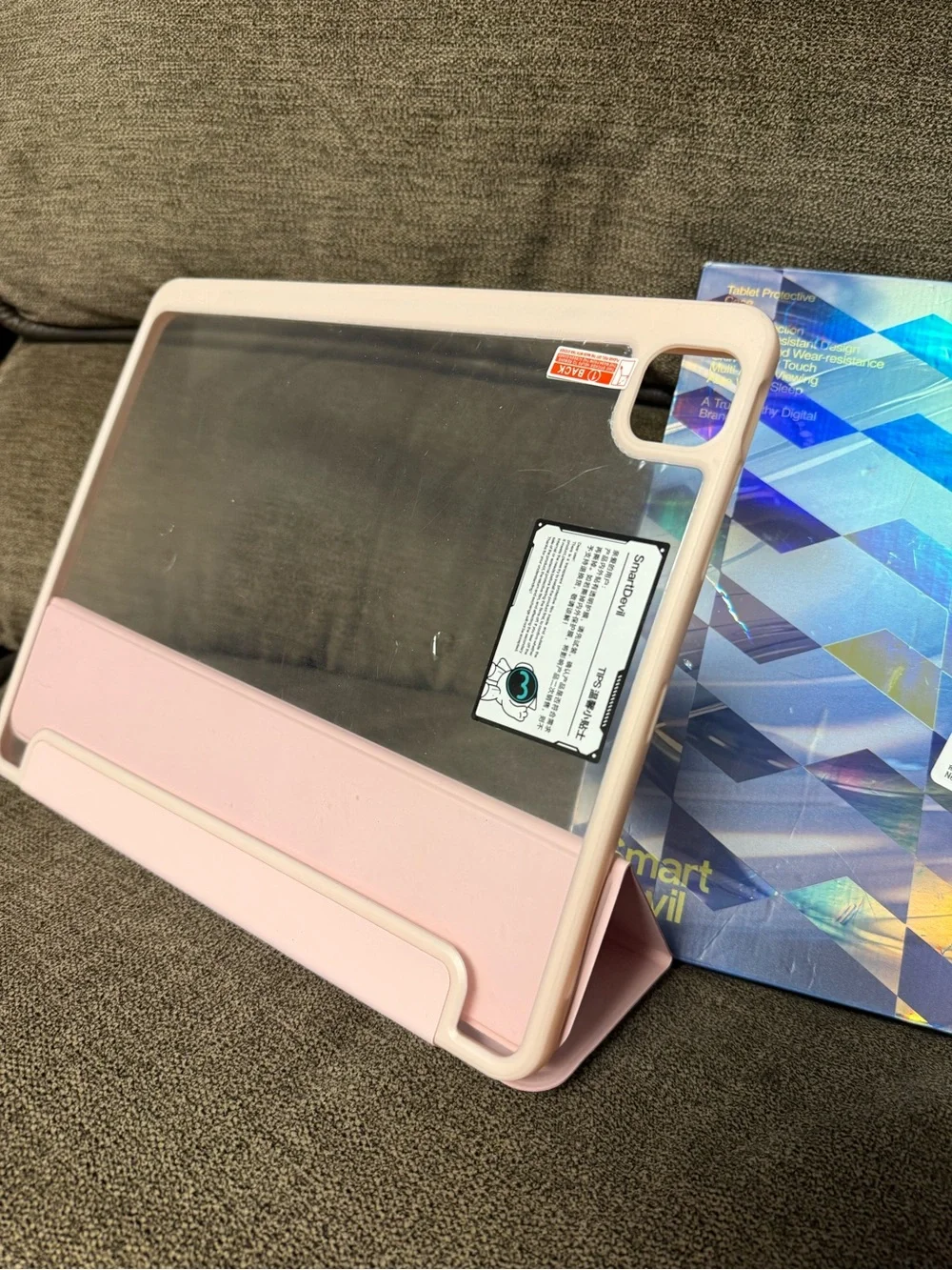 2 Pink Tablet Cases - Fits Most 11